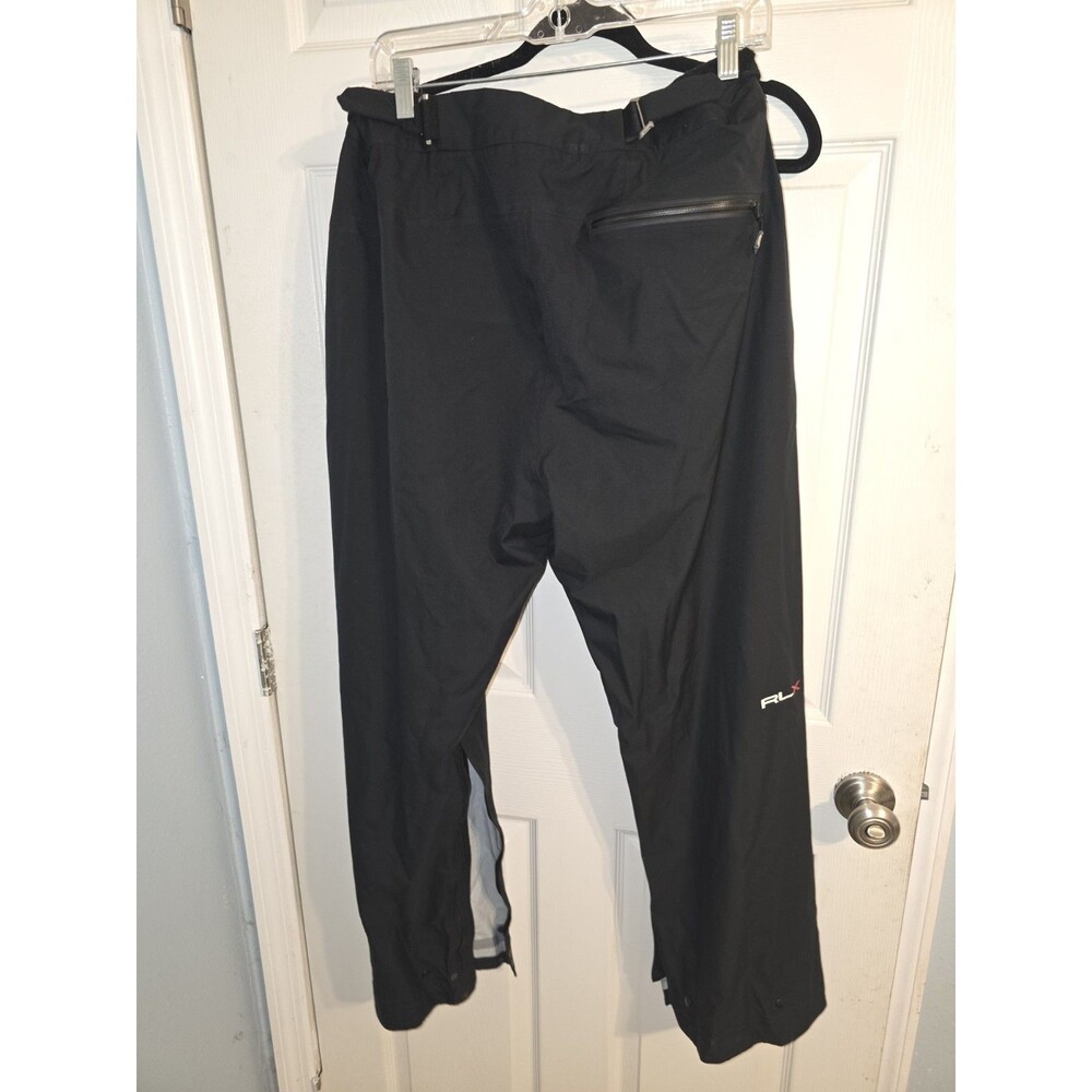 Ralph Lauren Pants RLX Men SZ L  Golf Adjustable Waist Snap Waterproof Layered - Picture 4 of 16